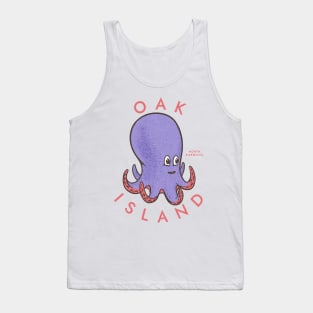 Oak Island, NC Summertime Vacationing Octopus Tank Top